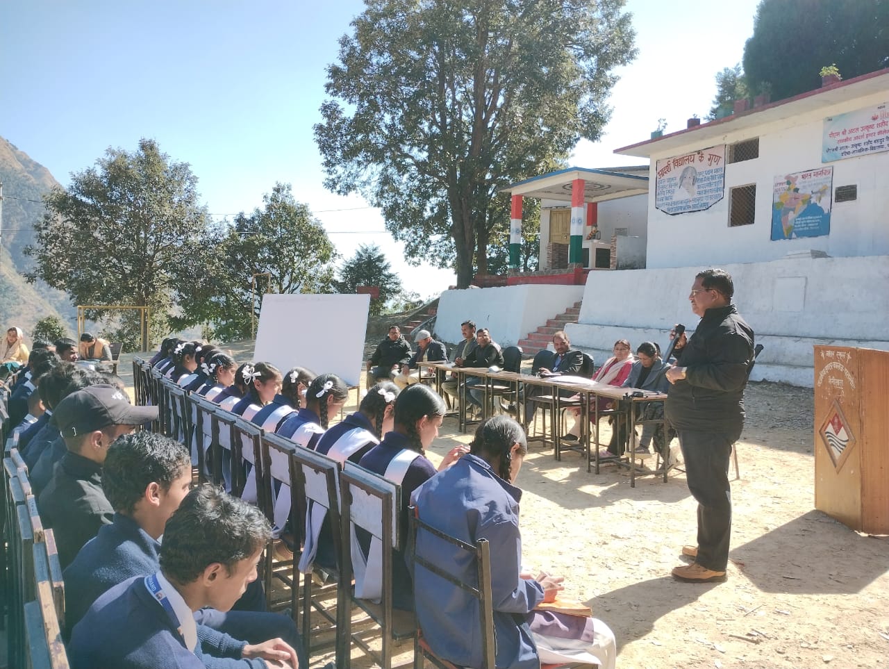Career counselling speech session
